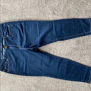 Lane Bryant mid rise super stretch skinny jeans